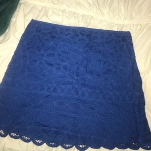 Lilly Pulitzer lace skirt